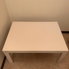 中古　白いテーブル