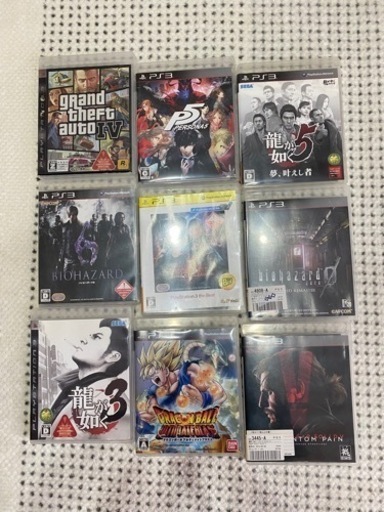 PS3 ソフト 30本 まとめ PS3本体とソフト30本をまとめ売り