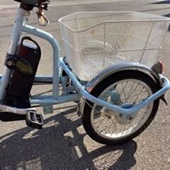 アシ楽チャーリー 三輪自転車 電動アシスト MG-TRM20EB リサイクル