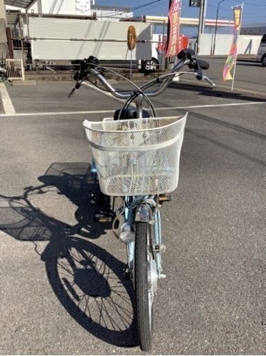 アシ楽チャーリー 三輪自転車 電動アシスト MG-TRM20EB リサイクル