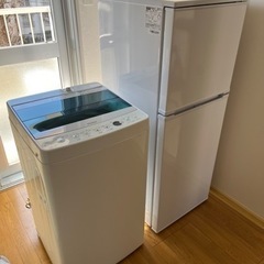 新生活用　冷蔵庫　洗濯機セット　