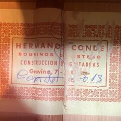 Conde Hermanos コンデエルマノス A26 Gravina 2013