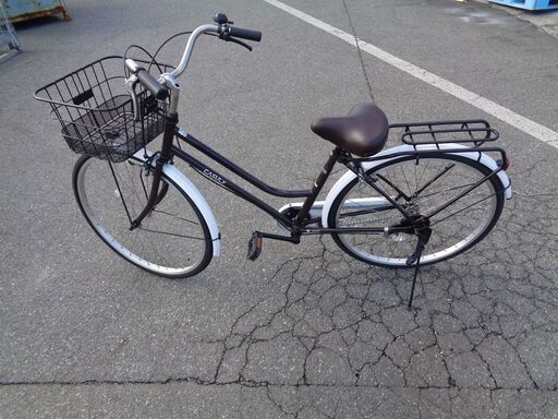 CASULY（カジュリー）26インチ シングル 軽快車 白黒(179)