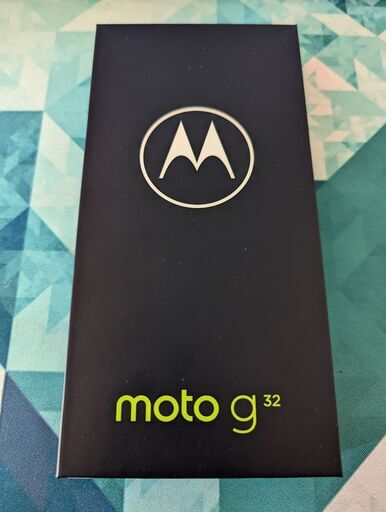 moto g32 新品未開封 SIMフリー ミネラルグレイ モトローラ スマホ