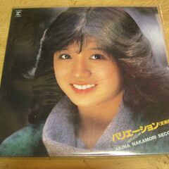 1004【LPレコード】中森明菜／バリエーション〈変奏曲〉