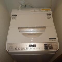 【ネット決済・配送可】【譲渡内定】シャープ5.5kg 洗濯機 E...