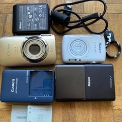 Nikon P7700 ,Canon G15,Nikon SS400,ME-1他三脚など