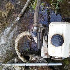 (値下げしました)中古エンジンポンプ 灌水 家庭菜園