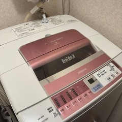 お譲りします HITACHI 洗濯機 BW-8MV(P)
