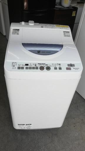 洗濯機NO.8　配送と設置は無料です！洗濯乾燥機　シャープ 5.5kg　ご来店歓迎