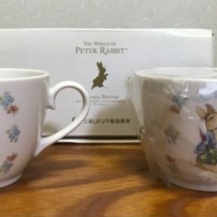 Peter Rabbit オリジナルペアマグカップ(新品)