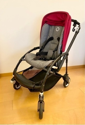 【美品】bugaboo bee5 説明書付き ルビーレッド （廃盤レア色）