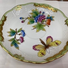 愛品館江戸川店】ヘレンド ヴィクトリアブーケ カップ&ソーサー ID102