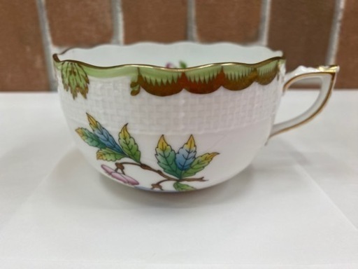 【愛品館江戸川店】ヘレンド ヴィクトリアブーケ カップ&ソーサー ID102-025646-007 愛品館江戸川店】ヘレンド ヴィクトリアブーケ カップ&ソーサー ID102
