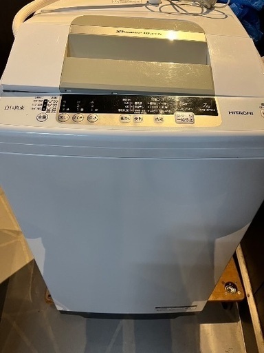 洗濯機　2019年製 HITACHI  7キロ