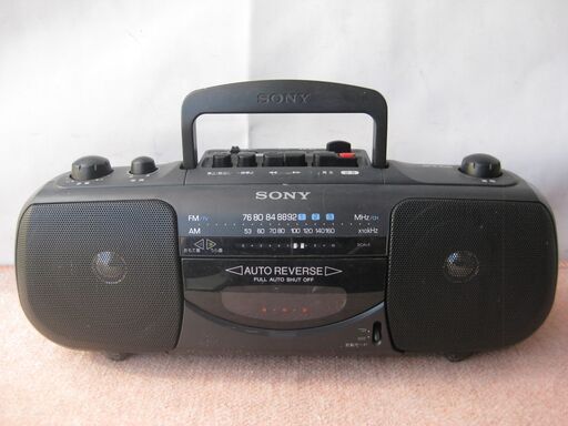 ☆SONY AM/FM ラジオカセットレコーダー CFS-E16 中古 - ラジカセ