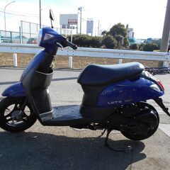 SUZUKI レッツ 青