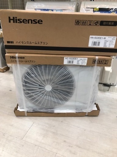 取りに来れる方限定！HISENSEの壁掛けエアコンです！