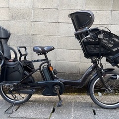 【子乗せ電動自転車】パスキス　ミニ　20インチ　前後子乗せ　2015年モデル　若林自転車　膳所店　SALE中❗️ 子乗せ電動自転車】パスキス ミニ 20インチ 前後子乗せ 2015年モデル