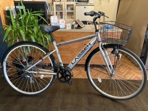 前後チューブ・後輪タイヤ新品！】LEDダイナモ 27インチ自転車 黒