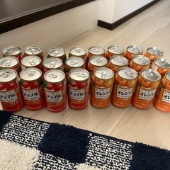 【決まりました】サンガリア アップル、オレンジジュース 24本