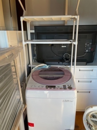 【譲受者決定しました】SHARP （ES-GV80P） 洗濯機売ります
