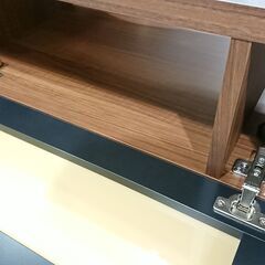 PAMOUNA｜パモウナ｜石目柄｜脚付｜ローボード｜テレビボード