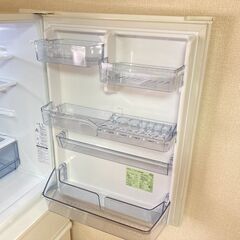 2022年製 美品 アクア 4ドア冷蔵庫 AQR-36M 容量355L 動作良好 A1CM0601