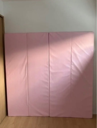 ベビー　プレイマット　ピンク