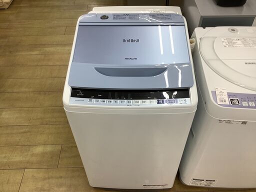 【トレファク花小金井店】HITACHI/7.0kg/洗濯機/中古洗濯機/格安洗濯機/2017年製全自動洗濯機/全自動洗濯機/武蔵野市/小平市/小金井市/国分寺市/杉並区/