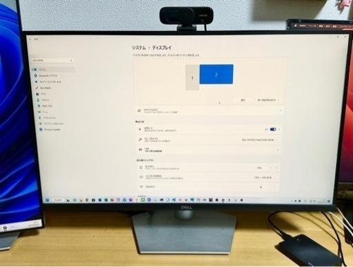 【美品】Dell S2722DC 27インチ モニター