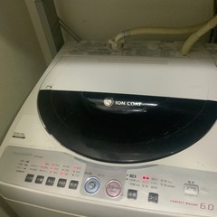 (受け渡し決定)シャープ洗濯機　2009年製