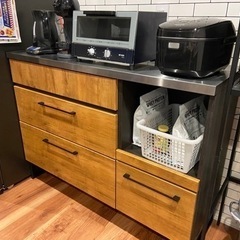 オシャレ キッチンボード カップボード 食器棚 カウンター キッチン