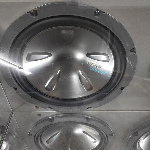 カロッツェリア 12インチサブウーファー 2発BOXです！