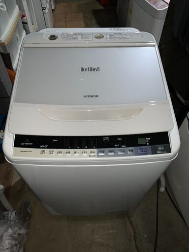 ☺最短当日配送可♡無料で配送及び設置いたします♡HITACHI BEAT WASH 洗濯機 BW-70WVE3 7キロ 2018年製♡日立006