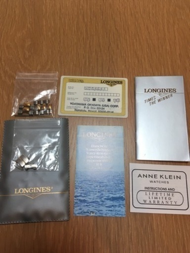 ロンジン　コンクエスト　チタン　腕時計