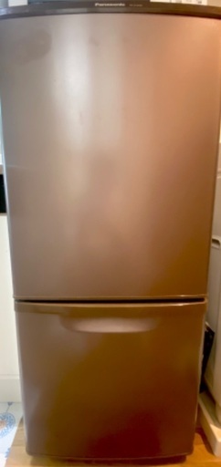 【3／4までの商品】Panasonic 冷蔵庫　NR-B14BW-T　2ドア冷蔵庫