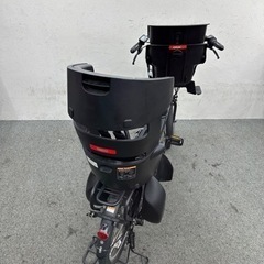 極上品　人気なモデル　ヤマハパスバビーアンSP 3人乗り電動自転車　前後子供シート付きのお買い得　お子様の入園準備に