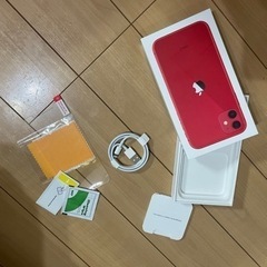 iPhone11 美品　レッド　