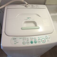 【受付終了】【良品】 洗濯機　TOSHIBA　AW-305　5㎏...