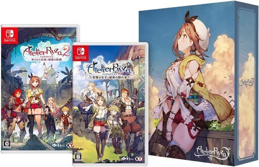 新品未開封 【Switch】ライザのアトリエ１・２ 限定ダブルパック