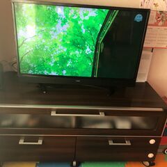 【受付終了】【美品】 テレビ＆テレビ台　maxzen  32V型...