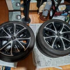 未使用品トーヨーDRB165/50R16 メーカー倉庫の在庫品2016年製造、アルミに組み込みバランス済即使用可、400系コペンや165/55R15、155/65R14のインチアップに