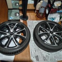 未使用品トーヨーDRB165/50R16 メーカー倉庫の在庫品2016年製造、アルミに組み込みバランス済即使用可、400系コペンや165/55R15、155/65R14のインチアップに