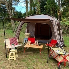 テントファクトリー  ２ルームスクリーンテント AOBA450R エルフィールド