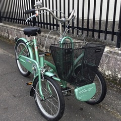 廃盤・希少車＞ブリヂストン・ミンナ三輪自転車・屋内保管にてピカピカ