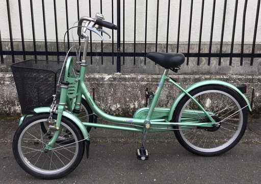廃盤・希少車＞ブリヂストン・ミンナ三輪自転車・屋内保管にてピカピカ 