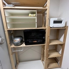 IKEA木製の棚