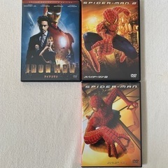    DVD  アイアンマン・スパイダーマン