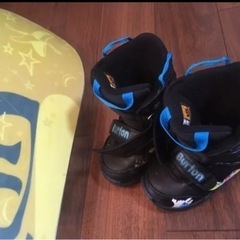 バートン　スノーボード３点セット　子ども　キッズ